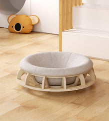 Timber Gyro Cat Nest Bed